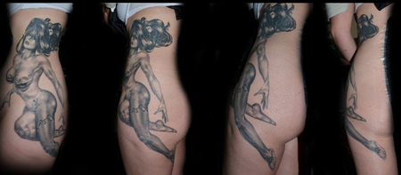 Tattoos - Setion of Marie's falling lady - 63623